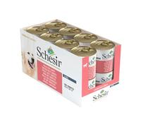 Schesir, Nourriture Humide pour Chiens, Poulet avec Carottes, Emballage de 16 x 285 g, Total 4560 g