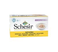 Schesir Nourriture pour Chat Natural Thon Multipack - 6 x 50 g - 1 Paquet (1 x 300 g)