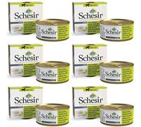 SCHESIR Poulet et pomme en gelée pour chats 6×150 g