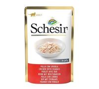 SCHESIR pour chats Adult Filets de poulet et de perche 85g