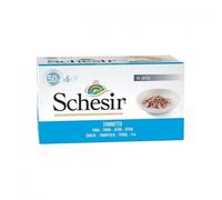 SCHESIR pour chats Multipack Natural Style Thon 6x50g