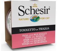 SCHESIR pour chats Oceanic Adult Jelly thon avec murène rouge 85g
