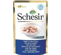 SCHESIR pour chats Single Dish thon avec perche 50g