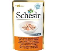 SCHESIR Thon avec poulet et crevettes 50g