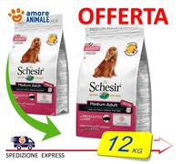 Schesir Sec Sec MEDIUM Adulte Entretien Avec JAMBON 3 / 10 Kg - Pour Chiens