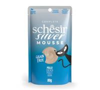 Schesir Silver Mousse Senior Cat Poulet Nourriture Humide 80 g