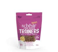 Schesir Snack pour chien | Variété Jerky et Trainers | Différentes saveurs | Pack de 6 unités | (6 x 113 g, Bacon)