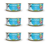 SCHESIR Thon aliment complémentaire pour chats 6×140 g