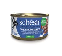 SCHESIR Thon aux sprats en gelée pour chats 85 g