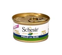 Schesir, Thon avec aloé Vera, Nourriture Humide pour Chatons en gelée, 24 boîtes de 85 g