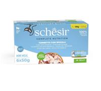 Schesir chat - thon et bar en gelée - 6 x 50g G