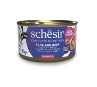 SCHESIR - Thon, filet de bœuf et riz au naturel - 85 g