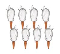 scheurich Boerdy S Lot de 8 Figurines d'arrosage Transparentes jusqu'à 4 Jours