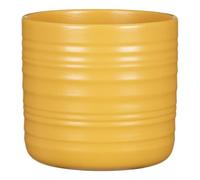 Scheurich Cottage Pot de fleurs en céramique, couleur : curcuma, 16,6 cm de diamètre, 15,3 cm de haut, 2,6 l de vol.