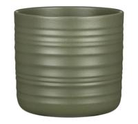 Scheurich Cottage Pot de fleurs en céramique, vert forêt, 16,6 cm de diamètre, 15,3 cm de haut, 2,6 l de vol.