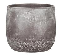 Scheurich Dune, Pot de fleurs en céramique, Couleur : Marron délavé, 17,64 cm de diamètre, 17 cm de hauteur, 6,1 l de volume.