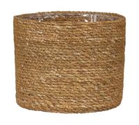 Scheurich Jonc de mer 24 - Pot en Osier - en jonc de mer - Couleur : rainure - Diamètre : 24 cm - Hauteur : 22,5 cm - Volume : 10,6 l