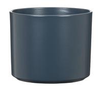 Scheurich Monaco - Pot de fleurs en céramique - Bleu profond - Diamètre : 15,5 cm - Hauteur : 19,3 cm - Volume : 4,6 l