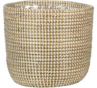 Scheurich Panier en Jonc de Mer - Blanc - Ø 17 cm