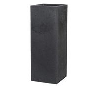 Scheurich Pot C-Cube High - Stony Black - H 70