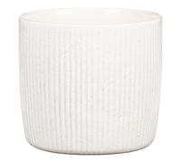 Scheurich Solido Linea, Pot en céramique pour fleurs, Couleur: Perla, 24,1 cm de diamètre, 21,9 cm de hauteur, 8,2 l de volume.