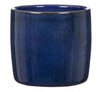 Scheurich Solido, Pot de Fleurs en céramique, Couleur : Bleu Mystique, diamètre 17,6 cm, Hauteur 16 cm, 3,1 l vol.
