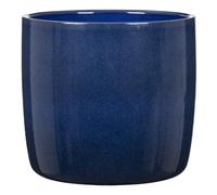 Scheurich Solido, Pot de Fleurs en céramique, Couleur Bleu Mystique, diamètre 21,2 cm, Hauteur 19,3 cm, 5,6 l Vol.