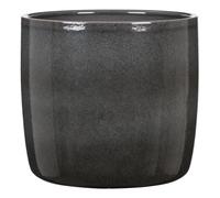 Scheurich Solido, Pot de Fleurs en céramique, Couleur : Gris Mystique, 21,2 cm de diamètre, 19,3 cm de Haut, 5,6 l Vol.