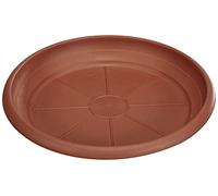 Scheurich Soucoupe en Plastique, Couleur Terre Cuite, 20 cm de diamètre, 2,7 cm de Hauteur