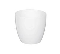 SCHEURICH Vase en céramique blanche Alaska Ø16cm : l'élégance pour toutes les ambiances