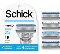 Schick Hydro 5 Blade Refill, 4 Count