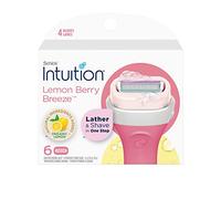 Schick Intuition - Lot de 6 recharges de lames de rasoir Intuition avec citron bio pour femme