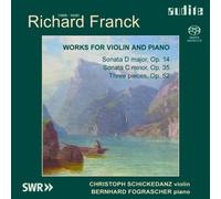 Richard Franck – Œuvres pour violon et piano – CD – NAXOS