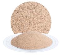 Schicker Mineral Granulés de coquilles de noix, abrasif 200-450 µm, 25 kg, abrasif réutilisable, traitement de surface chimiquement neutre sans fer, idéal pour l'aluminium et l'acier inoxydable