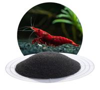 Schicker Mineral Sable d'aquarium Noir 0,4-0,8 mm 25 kg, Gravier Fin pour Aquarium, substrat aux Bords arrondis, Couleur inaltérable, Gravier pour Aquariums d'eau Douce et Aquariums d'eau de mer