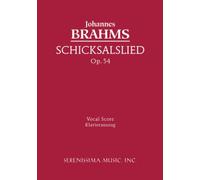 Schicksalslied, Op. 54 - Vocal Score