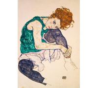 Schiele - Femme assise avec les jambes relevées, 191 BlueBird 1 000 pcs