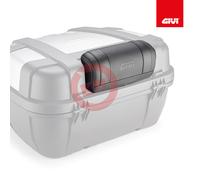 Givi E133S TRK52 Trekker Dossier de Siège du Passager Doux, Argent/Noir