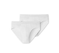 Schiesser 173533 Lot de 4 slips 95/5, Weiß, 164 cm