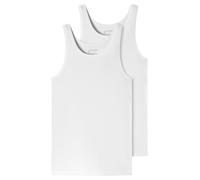 Schiesser 176038 Lot de 2 Maillots de Corps sans Manches pour Homme Taille 95/5, Blanc 176038, L