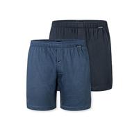 Schiesser 2 Pack Boxershorts Baumwolle Jersey Weich Multipack-Jerseyboxer Caleçon Boxeur, Assortiment 4_182427, 5 Hommes