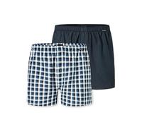 Schiesser 2 Pack Boxershorts Baumwolle Web Multipack - Webboxer Caleçon Boxeur Homme