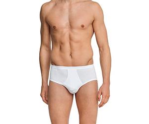Schiesser 2 Pack Sportslip Mit Eingriff - Essential Feinripp sous-vêtement Homme (Lot de 2)