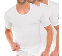 Schiesser 205145 Lot de 3 t-shirts à côtes fines pour homme en coton - - X-Large