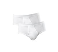 Schiesser Lot de 2 Slip de Sport Essentials Bikini, Blanc (100-Weiss), XX-Large (Taille Fabricant: 8 (XXL) Homme