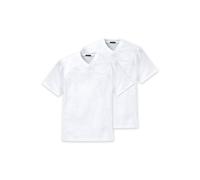 Schiesser 2er Paquet Américain T-Shirt Col Rond Ou En V M-XXXL - Noir Nous