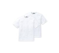 Schiesser 2er Paquet Américain T-Shirt Col Rond Ou En V M-XXXL - Noir Nous