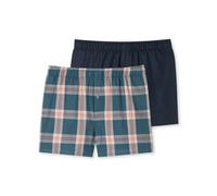 Schiesser 2Pack Boxershorts-100% Baumwolle sous-vêtement, Sortiert 1_182205, 176 Garçon