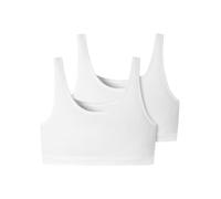 Schiesser 2pack Bustier, Blanc, 40 Femme
