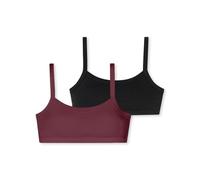 Schiesser 2pack Bustiers-Fresh Vibe Multipack Soutien-Gorge, Assorti 6_181940, 152 Fille